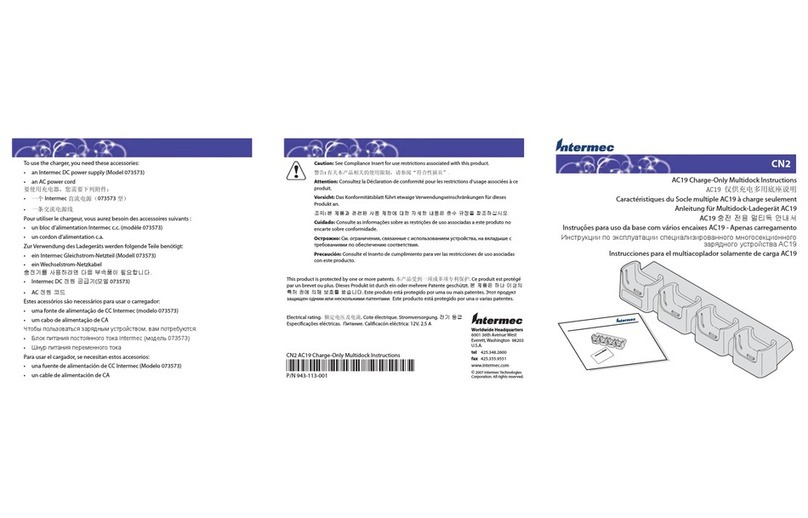 Intermec CN2 instructions