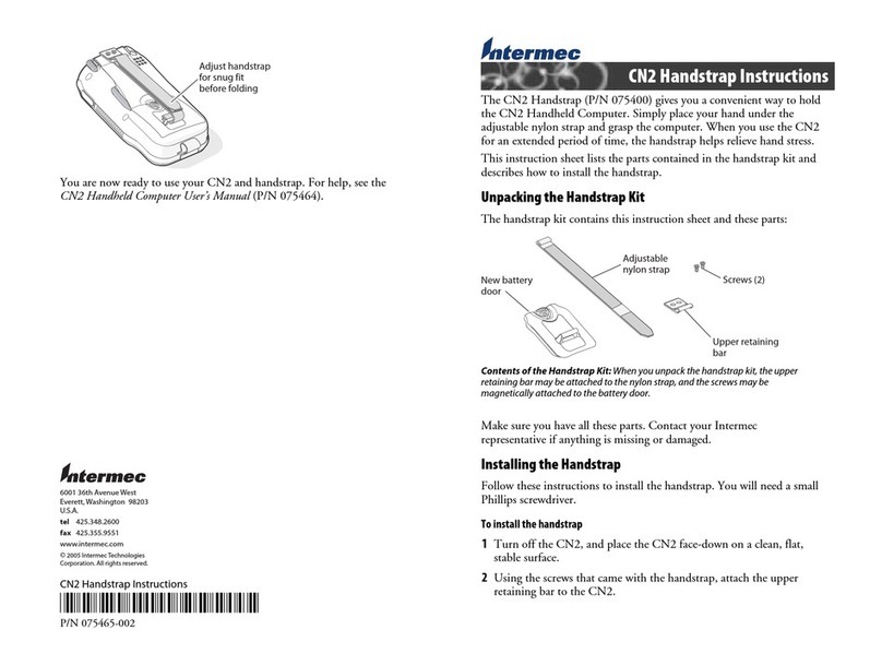 Intermec CN2 instructions