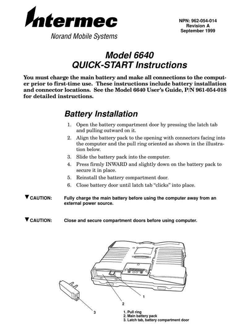 Intermec 6640 Programming manual