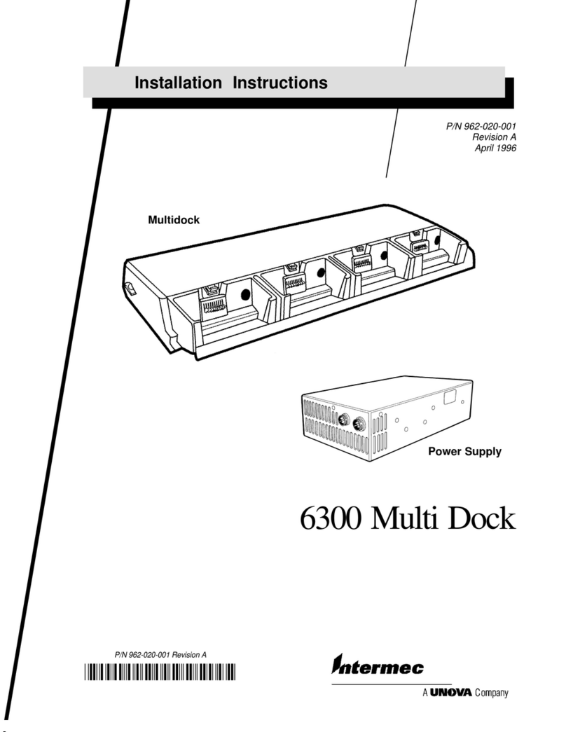 Intermec 6300 SERIES installation instructions