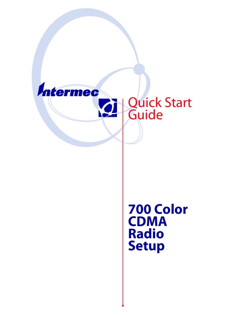 Intermec 760 User manual