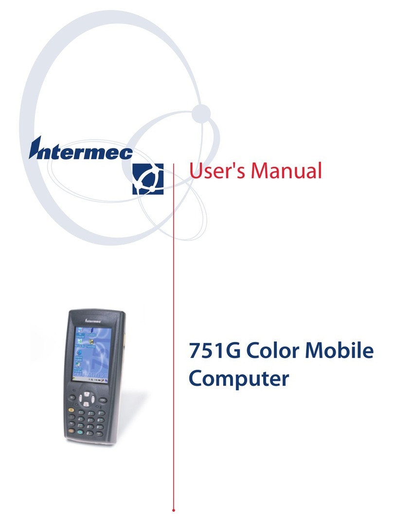 Intermec 751G user manual