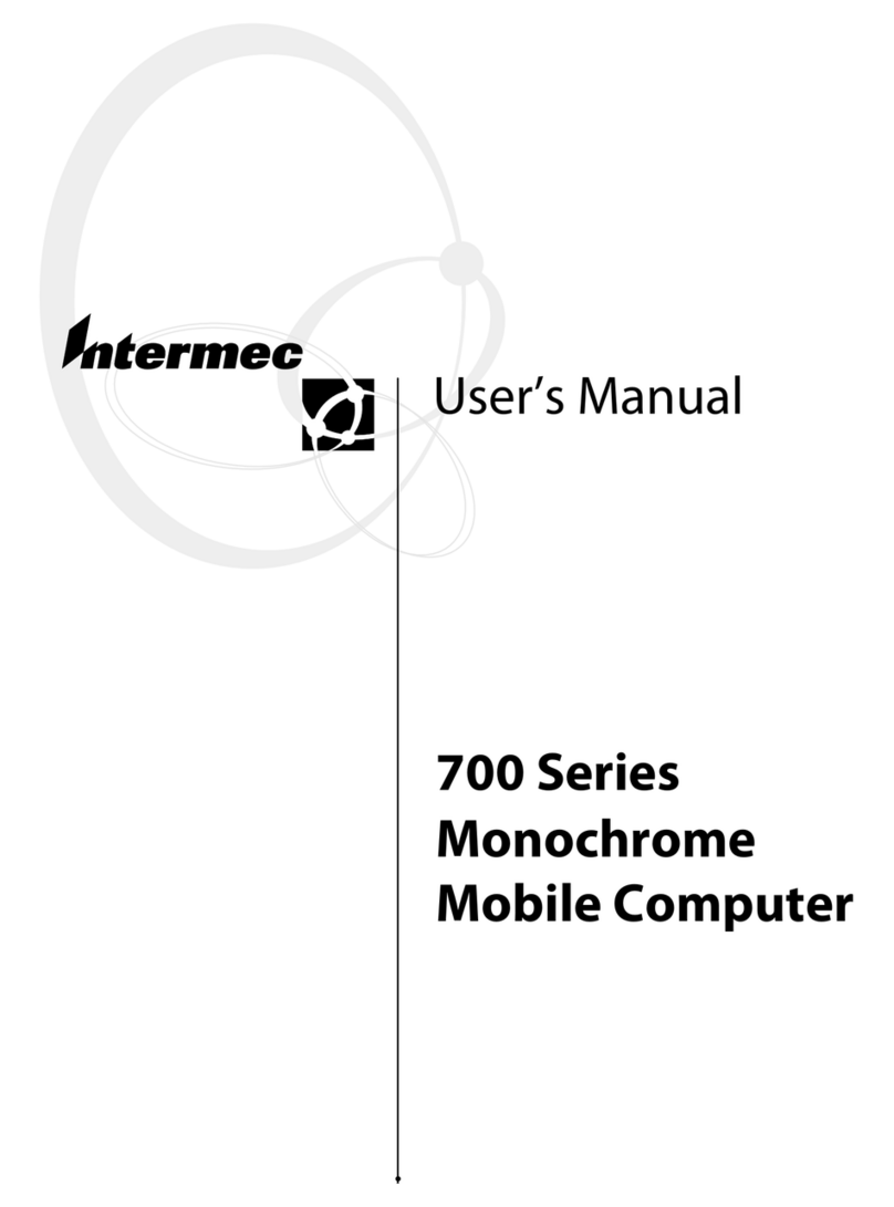 Intermec 700 Series 700 User manual
