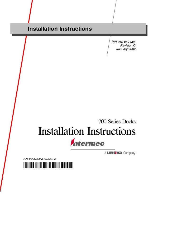 Intermec 700 Series 700 User manual