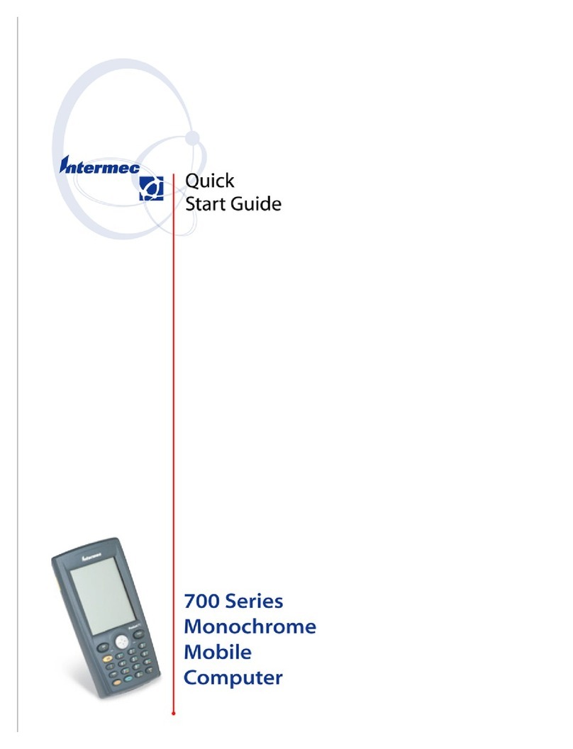Intermec 700 Series 700 User manual