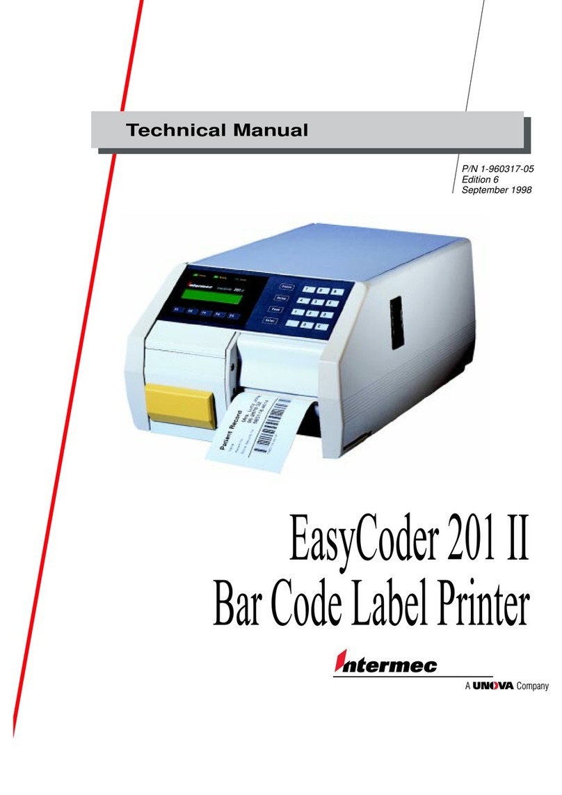 Intermec EasyCoder 201II User manual