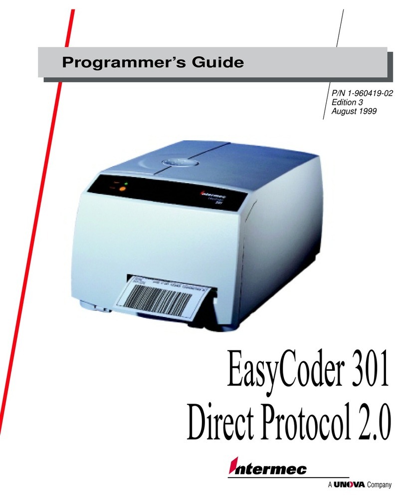 Intermec EasyCoder 301 Manual