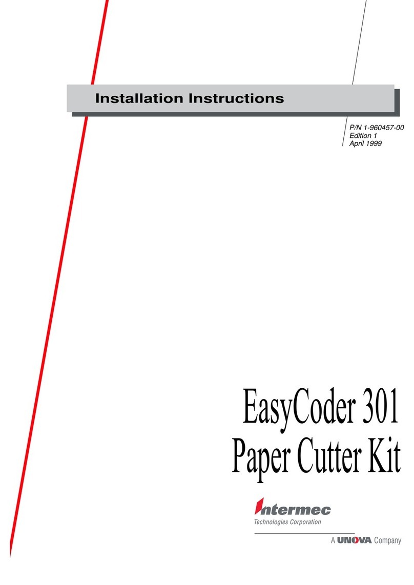Intermec EasyCoder 301 User manual