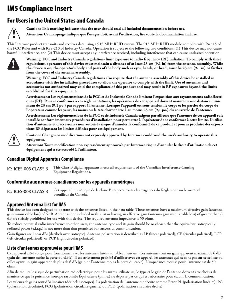 Intermec EasyCoder 301 Manual