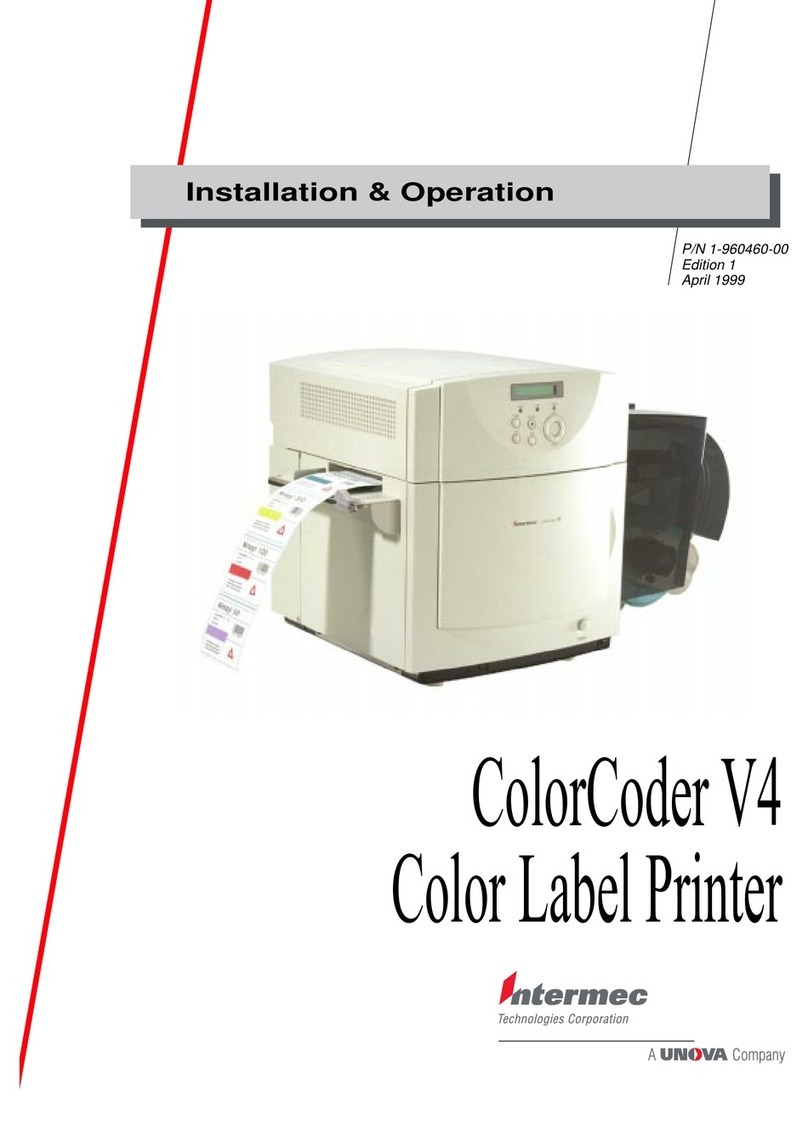 Intermec ColorCoder V4 Owner's manual
