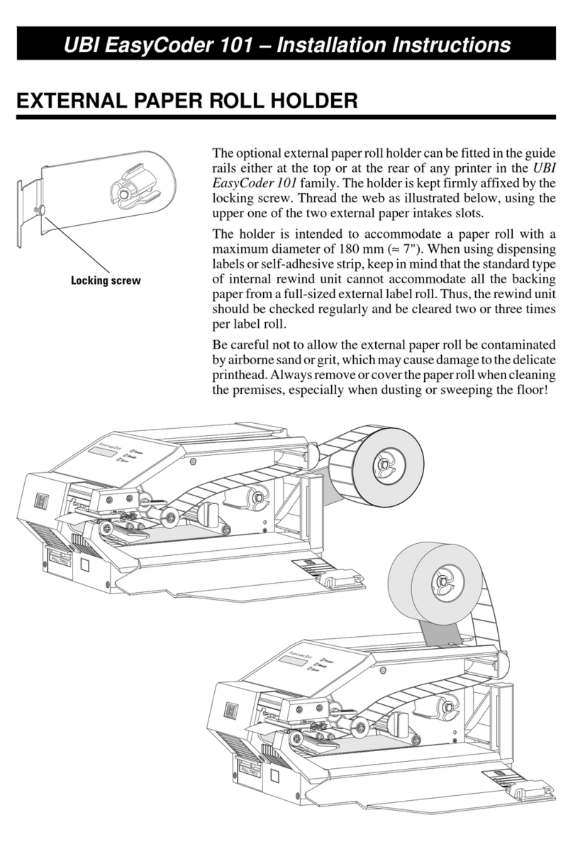 Intermec EasyCoder 101 User manual