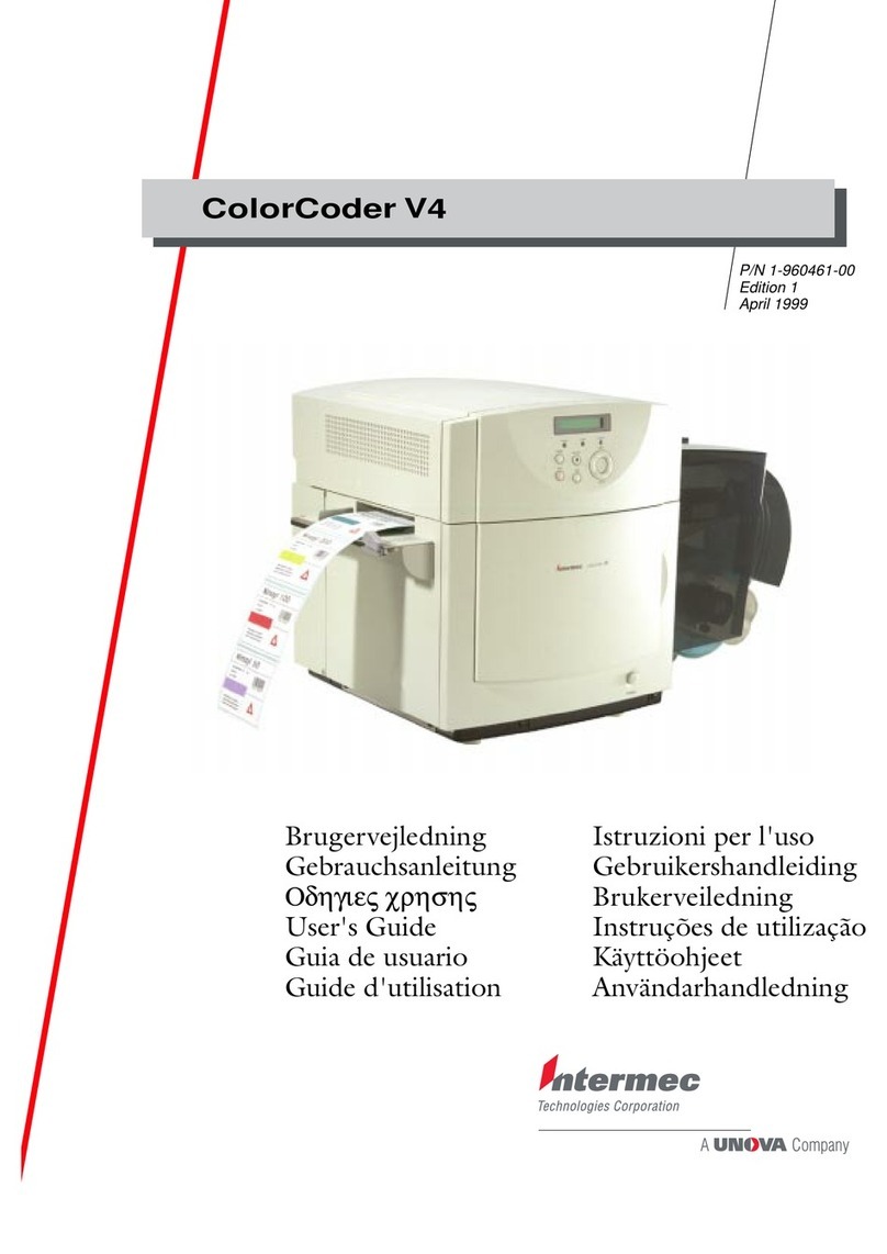 Intermec ColorCoder V4 User manual