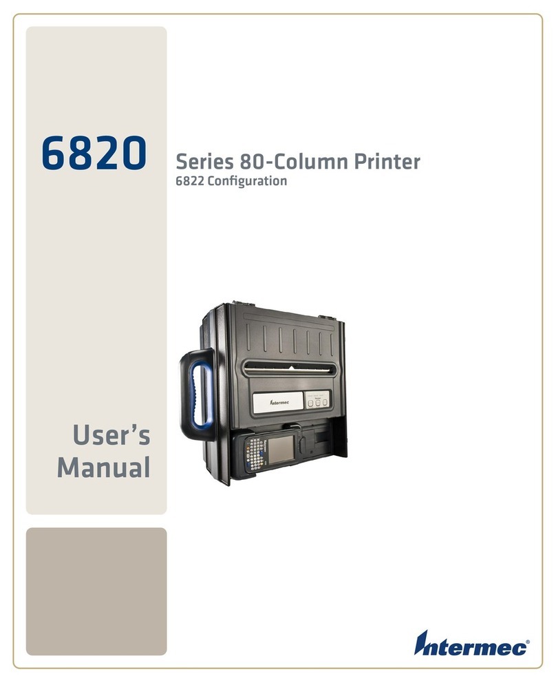Intermec 6822P User manual