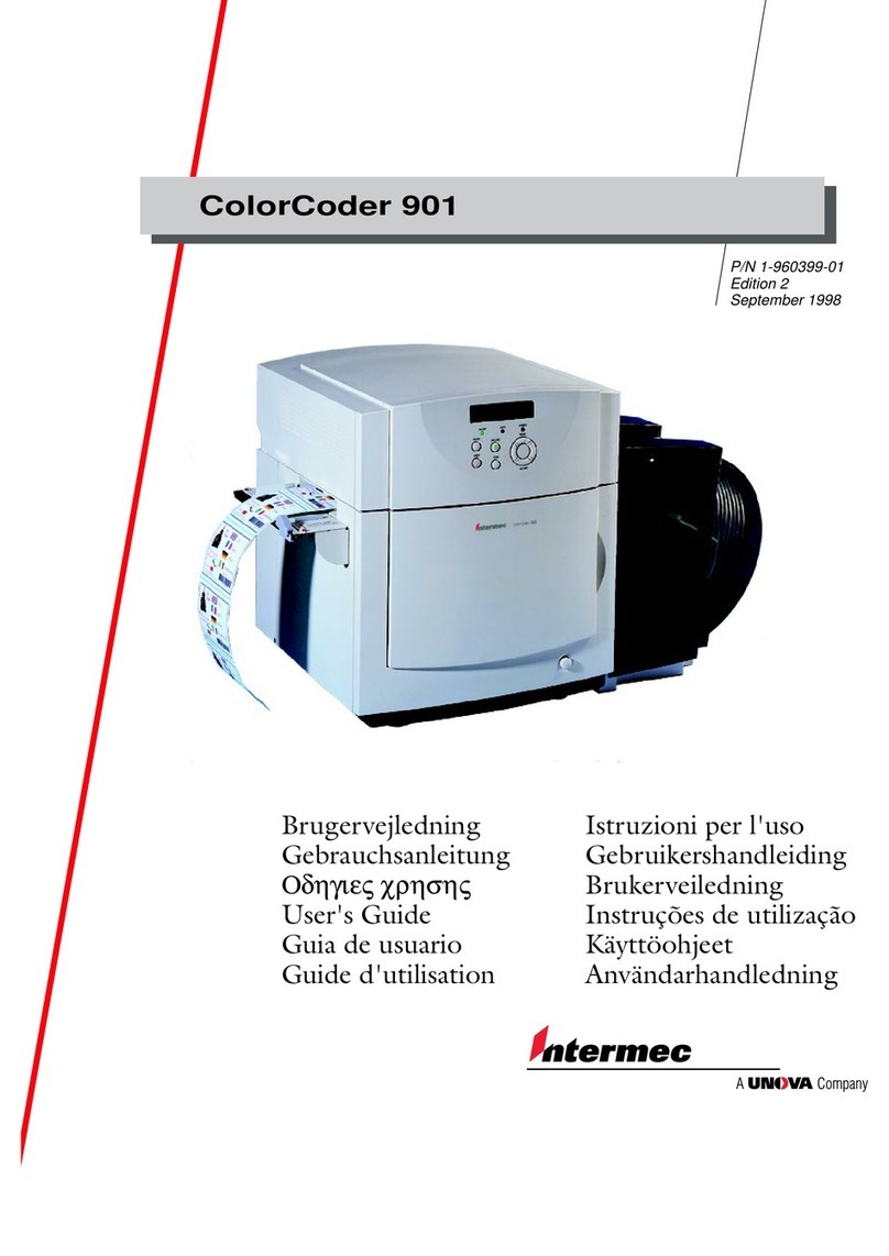 Intermec ColorCoder 901 User manual