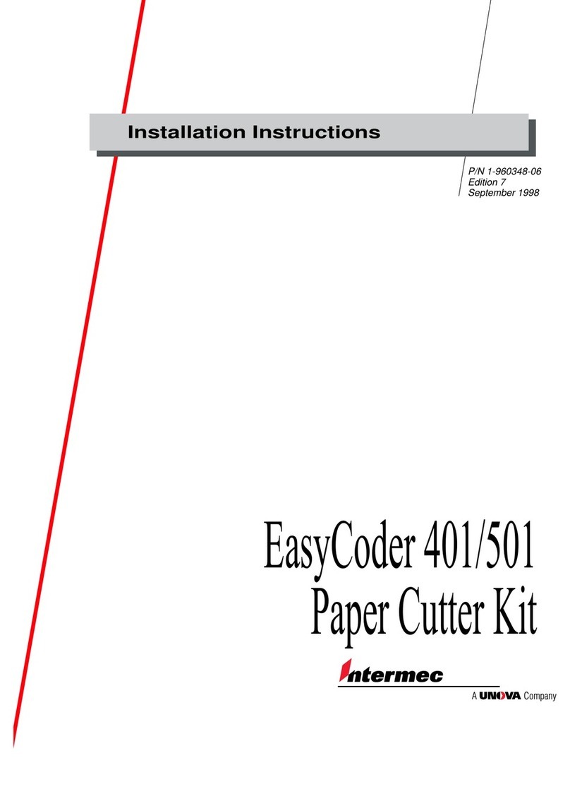 Intermec EasyCoder 501 SA User manual