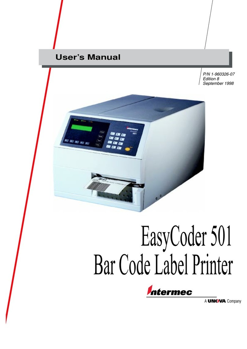 Intermec EasyCoder 501 SA User manual