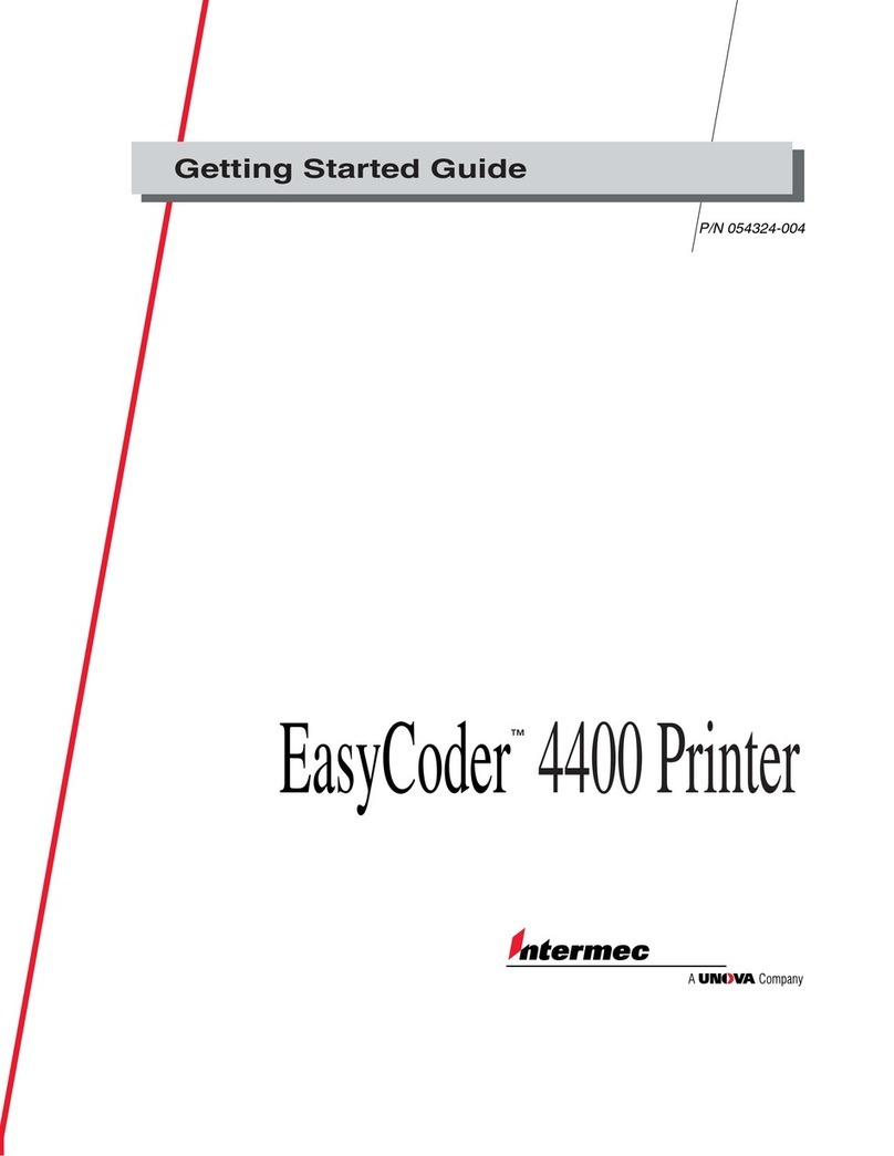 Intermec 4400 User manual