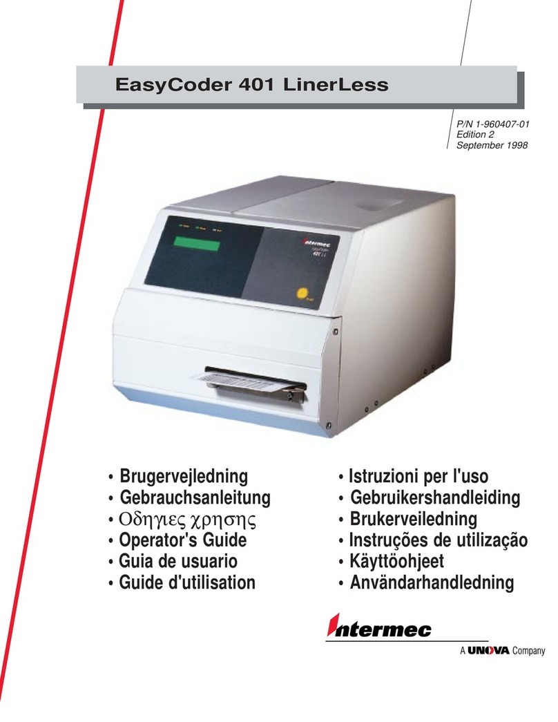 Intermec EasyCoder 401 Manual