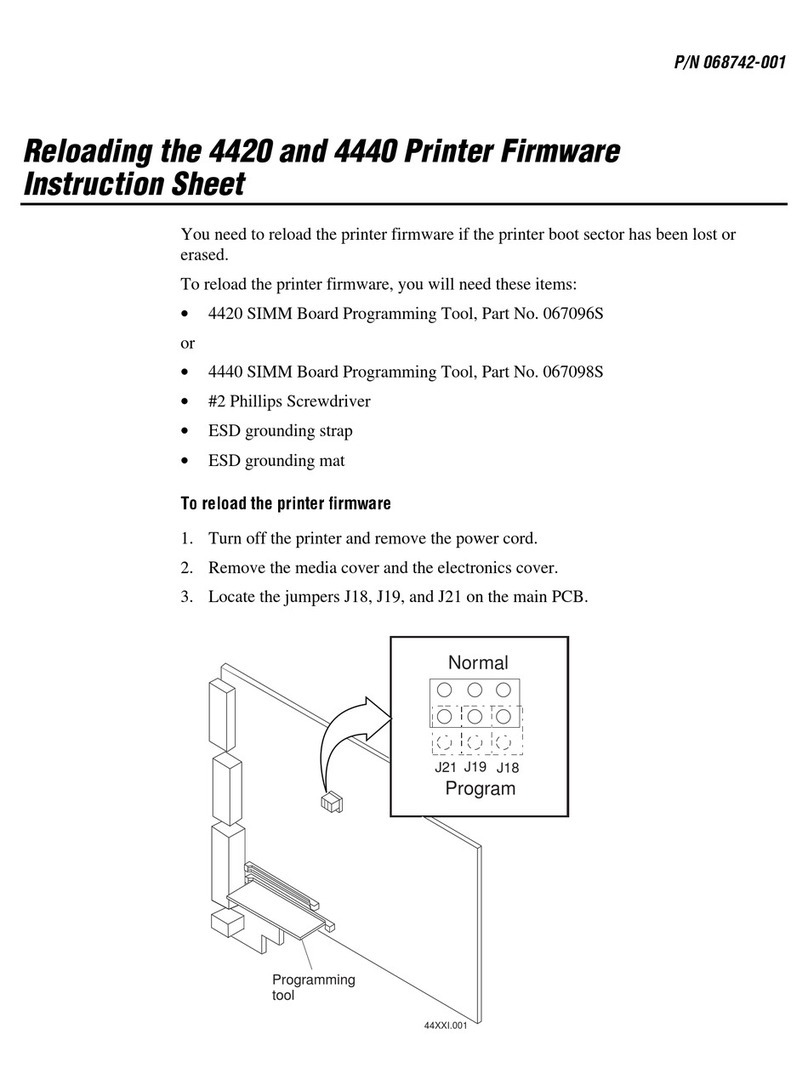 Intermec EasyCoder 4420 User manual