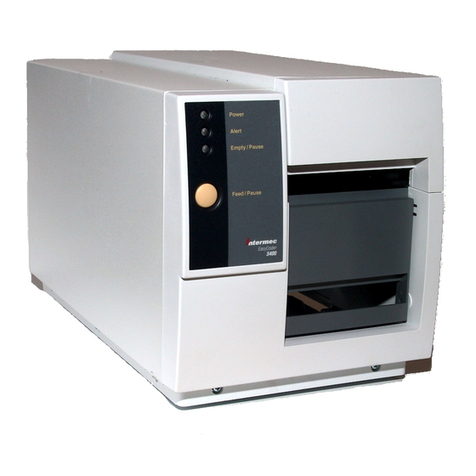Intermec EasyCoder 3400e User manual