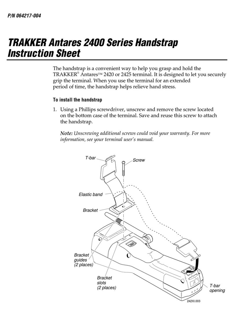 Intermec Trakker Antares 2420 User manual