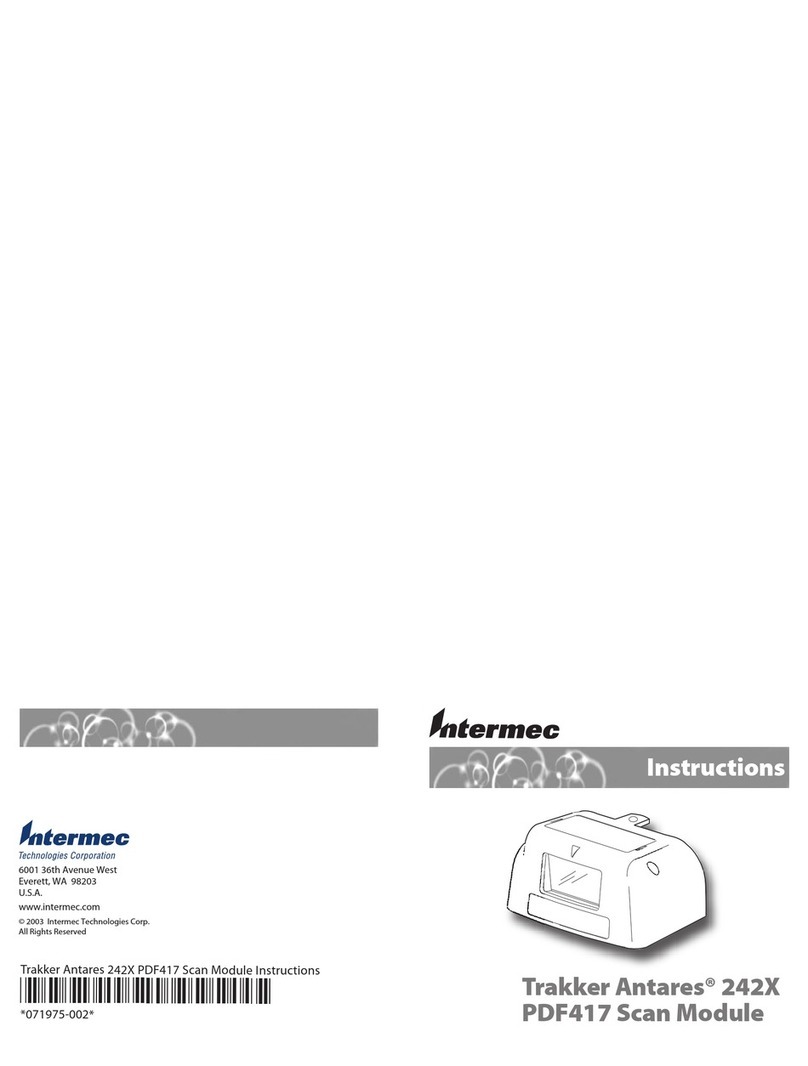 Intermec Trakker Antares 2420 User manual
