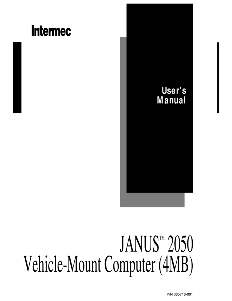 Intermec Janus 2050 User manual