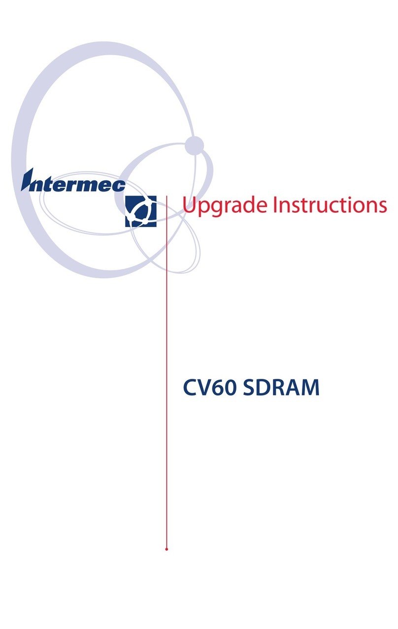 Intermec CV60 Quick start guide