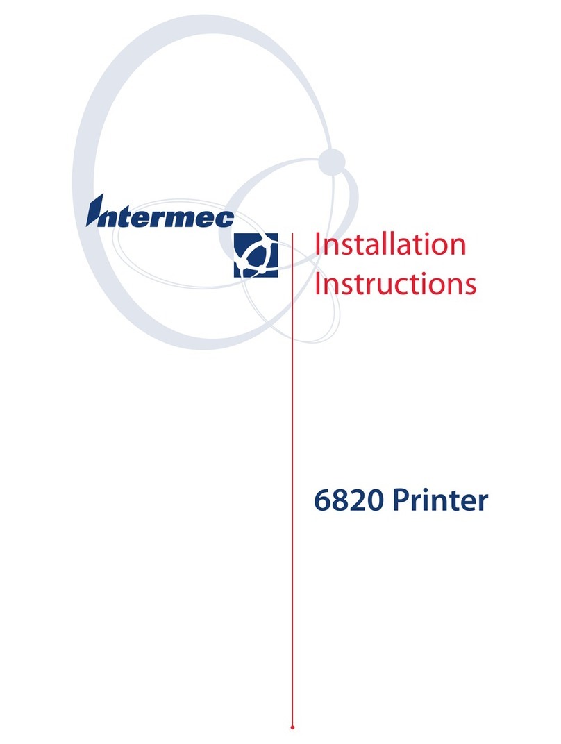 Intermec 6820 Series User manual
