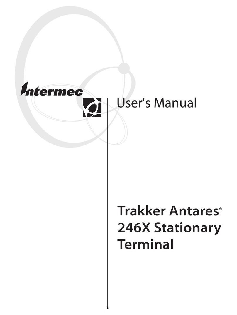 Intermec Trakker Antares 2460 user manual