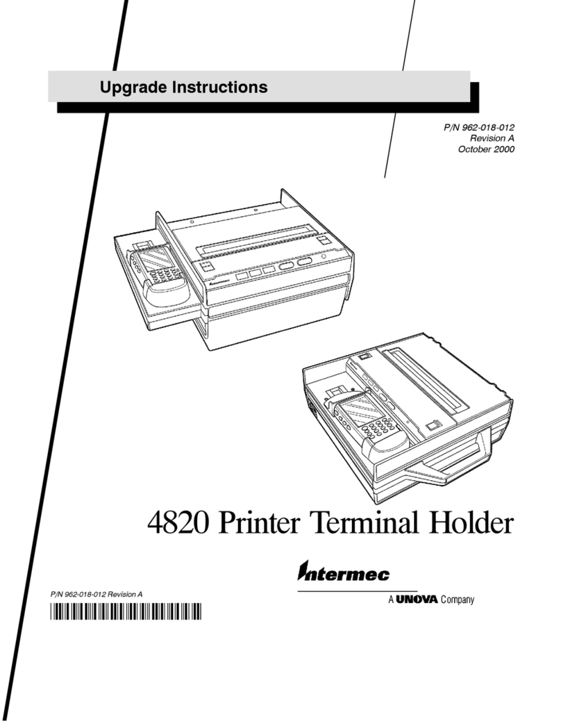 Intermec 4820 Quick start guide