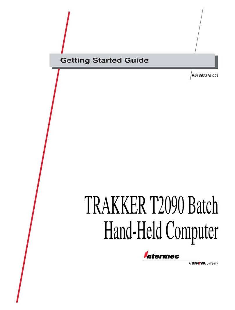 Intermec Trakker T2090 User manual