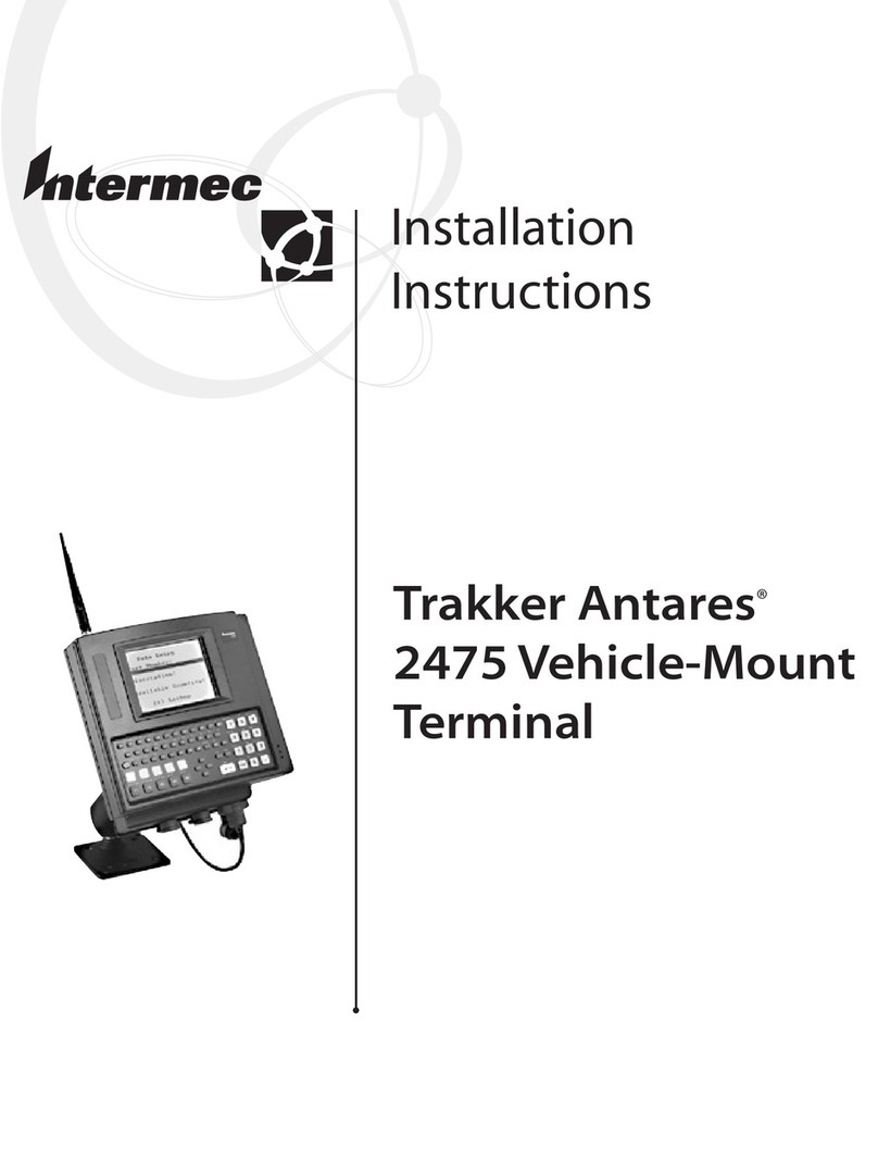 Intermec Trakker Antares 2475 User manual