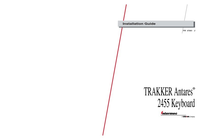 Intermec Trakker Antares 2455 User manual