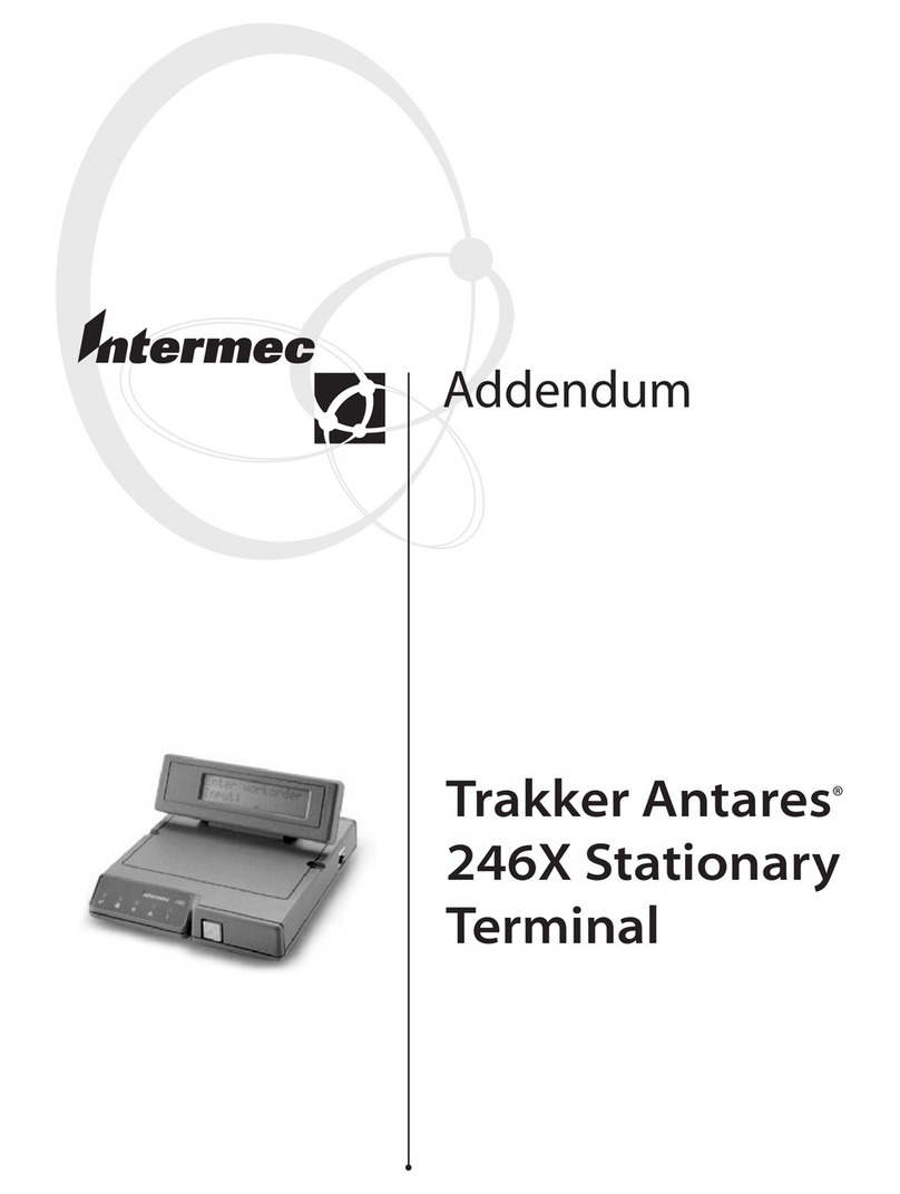 Intermec Trakker Antares 2460 Manual