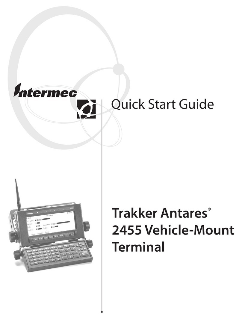 Intermec Trakker Antares 2455 User manual