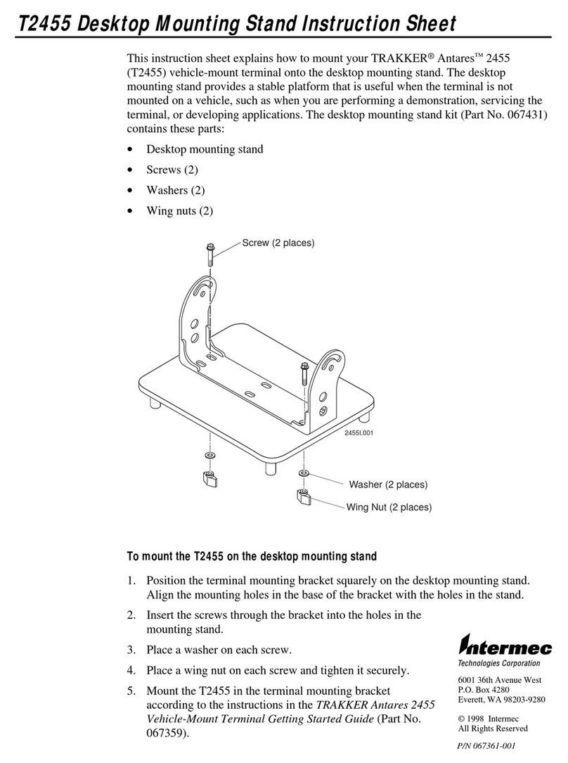 Intermec Trakker Antares 2455 Manual