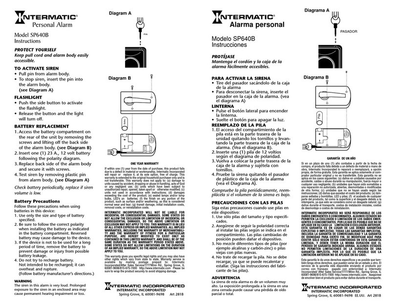 Intermatic SP640B instructions