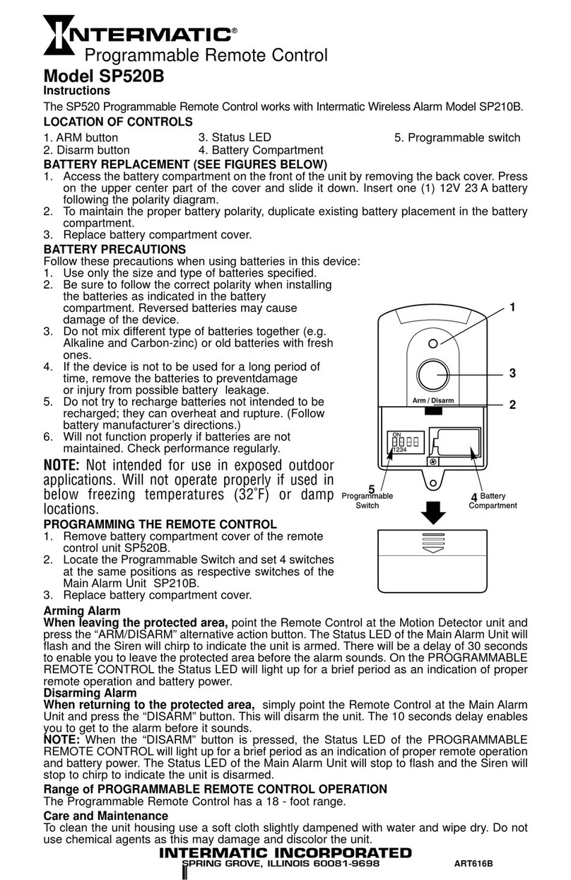 Intermatic SP520B instructions