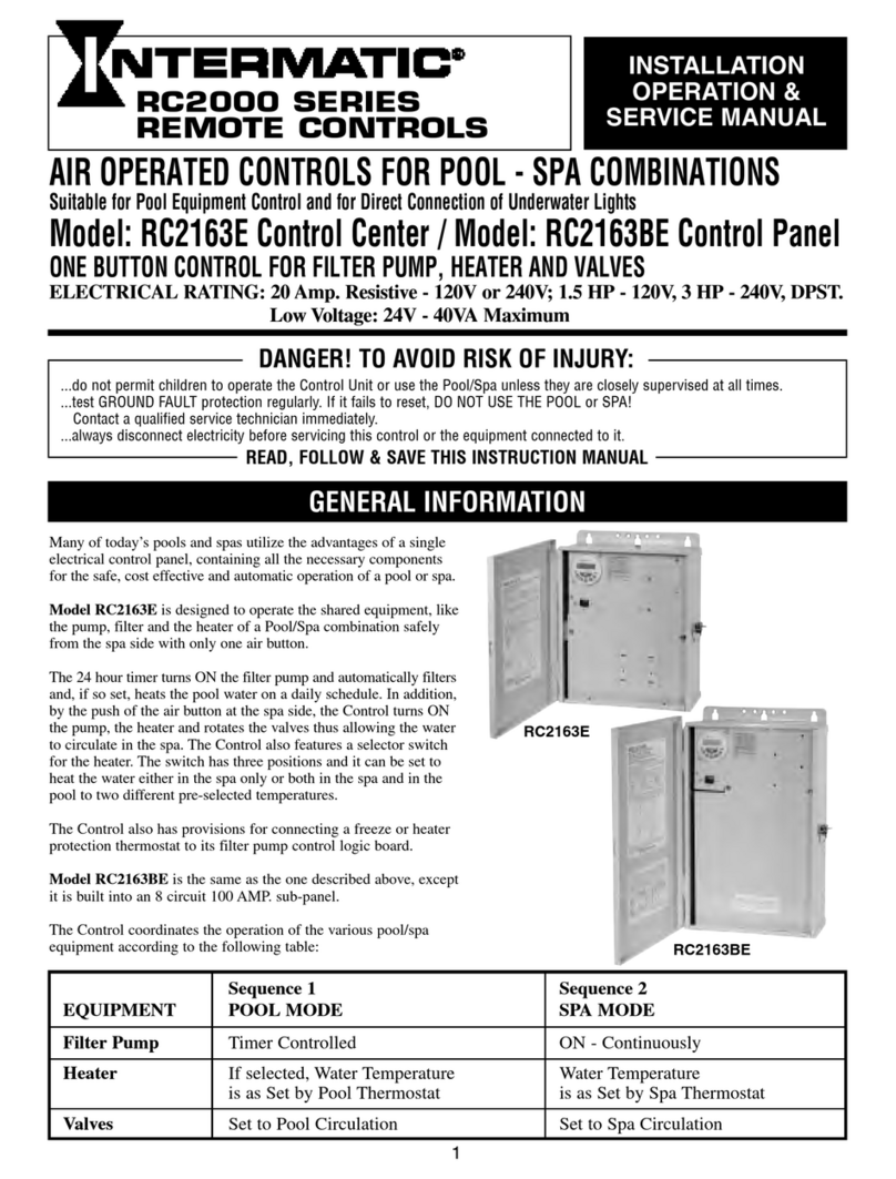 Intermatic RC2163E Manual Intermatic RC2163E Manual