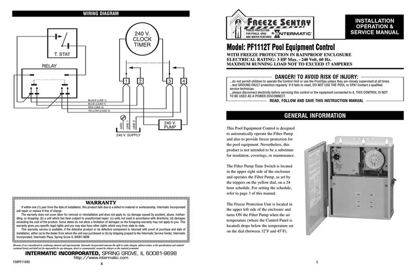 Intermatic PF1112T Manual