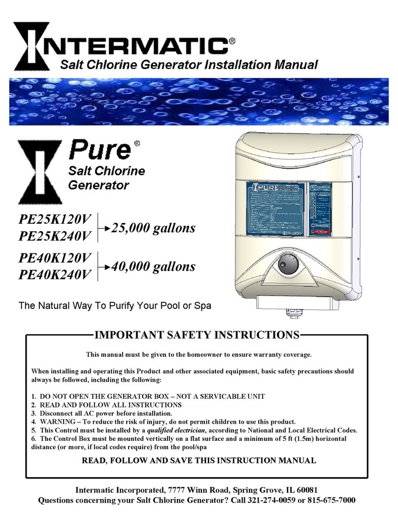 Intermatic IPURE PE25K120V User manual