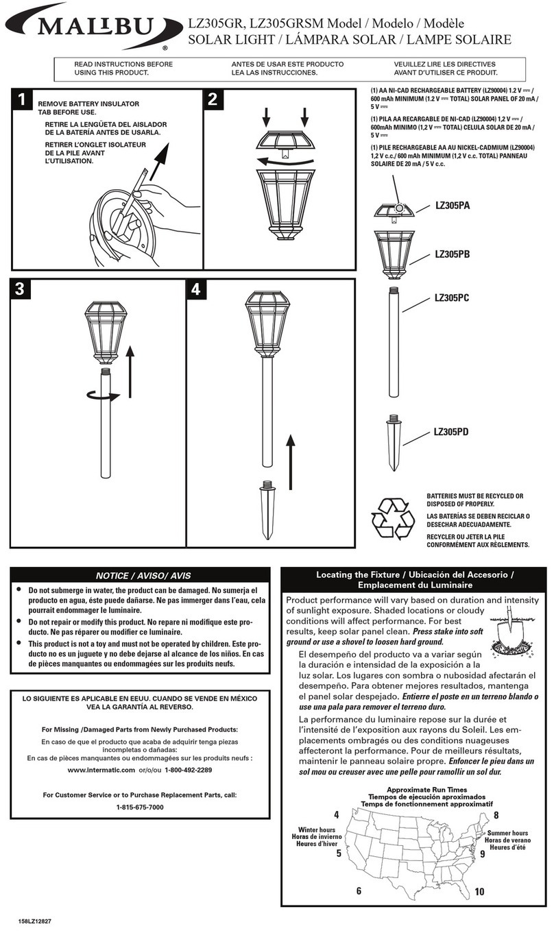 Malibu Boats LZ305GR supplementary guide