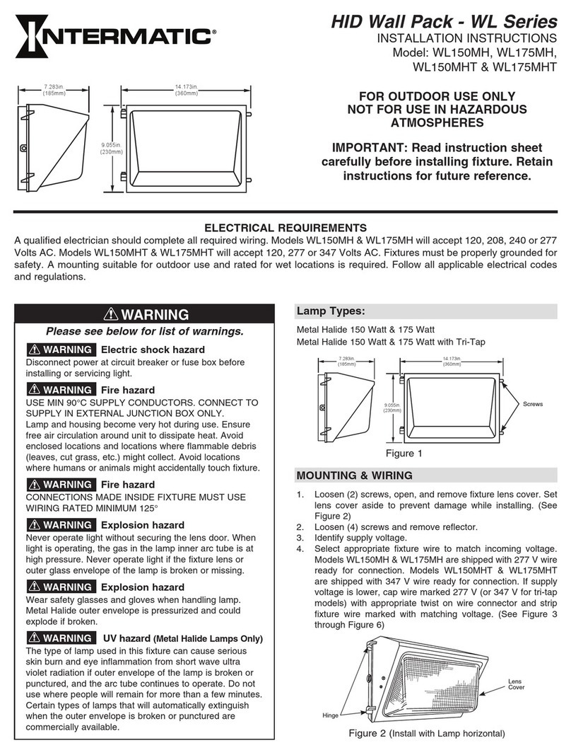 Intermatic WL150MH User manual