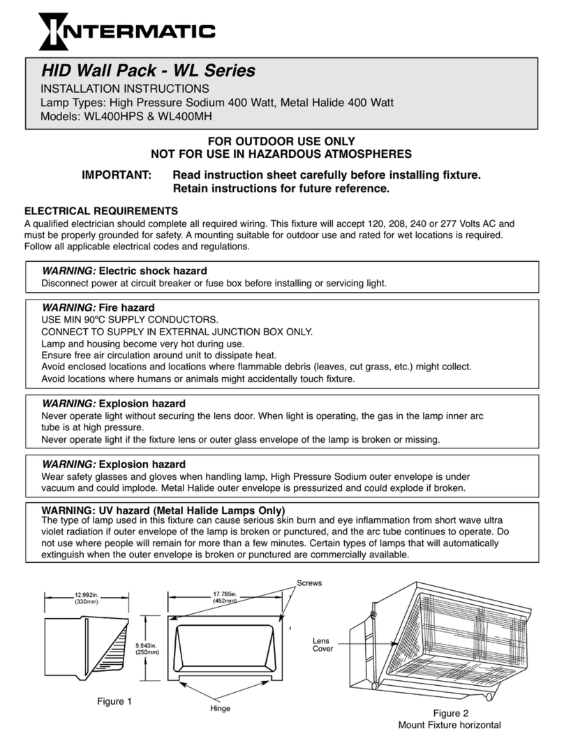 Intermatic WL400HPS User manual