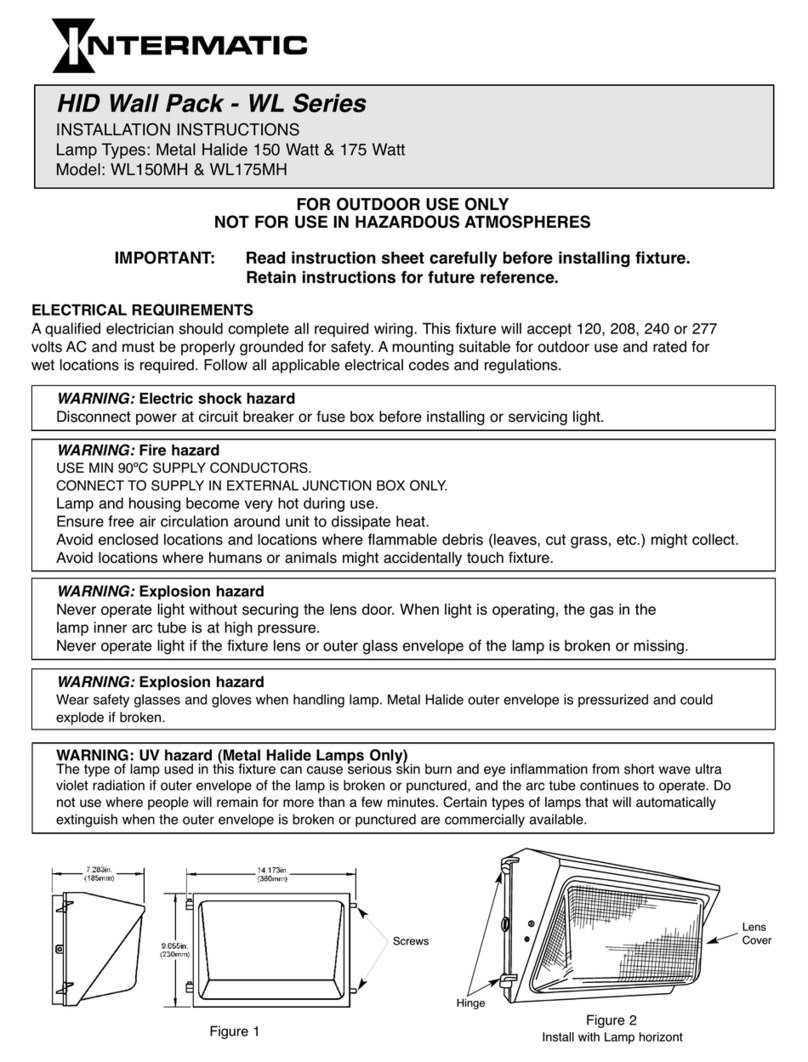 Intermatic WL150MH User manual