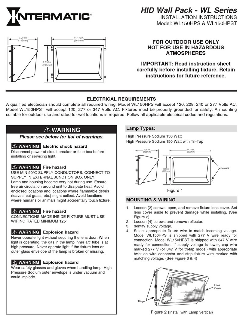 Intermatic WL150HPS User manual