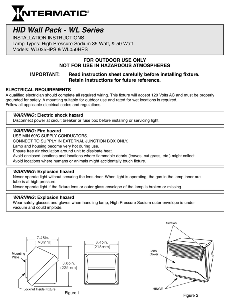 Intermatic WL035HPS installation instructions