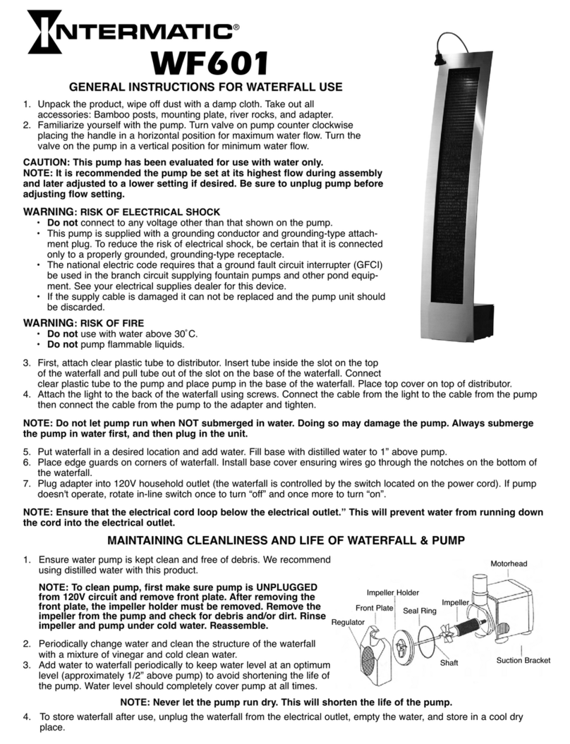 Malibu Boats WF601 General instructions