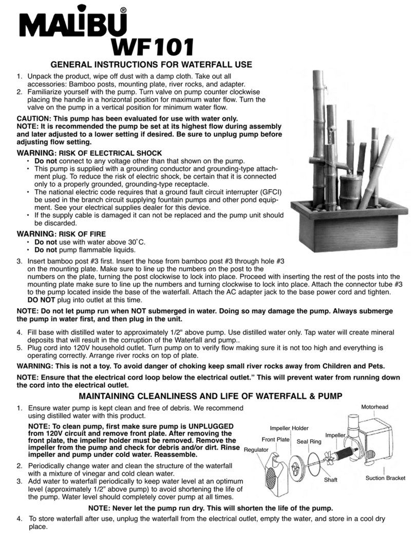 Malibu Boats WF101 General instructions
